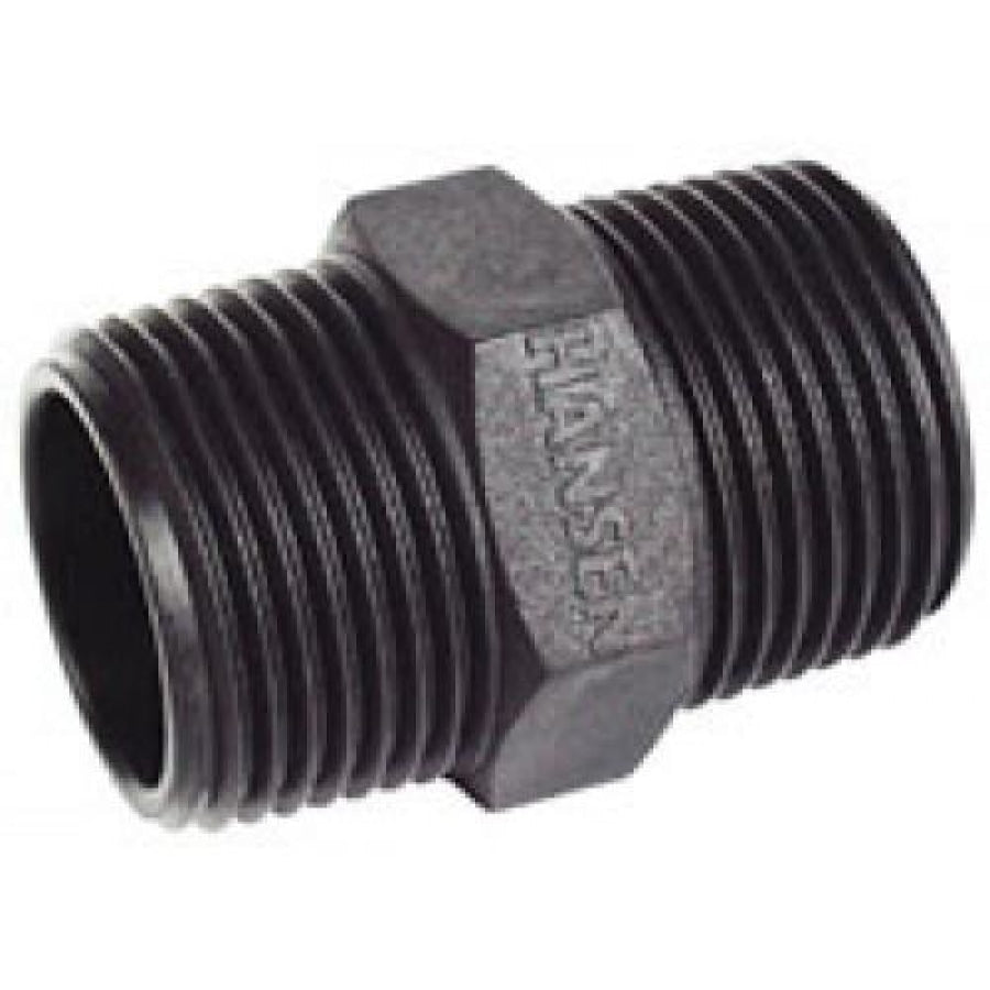 Hansen Hex Nipple Male Threaded Fitting Various Sizes Avaialable