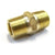 Brass Fitting BSP Threaded Hex Nipple Australian Made All Sizes Available