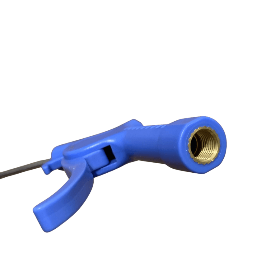 Hi - Qual Air Blow Gun 12” Long Angled Nozzle 1/4” BSP - Hose Factory
