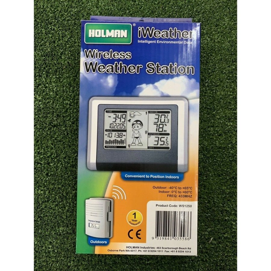 HOLMAN I Weather Wireless Weather Station Clearance Stock - Hose Factory