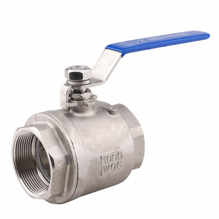 Hose Factory BALL VALVE Full Bore 316 Stainless Steel BSP Clearance - Hose Factory