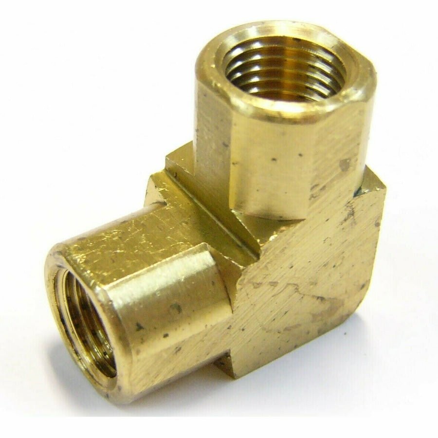 Hose Factory Brass Female Elbow Extruded Brass BSPT Air Fitting - Hose Factory