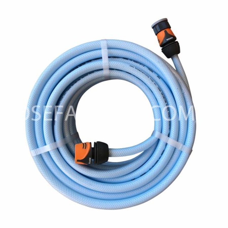HOSE FACTORY Caravan Drinking Water Hose with Fittings & NETA Hose Holder 12mm - Hose Factory