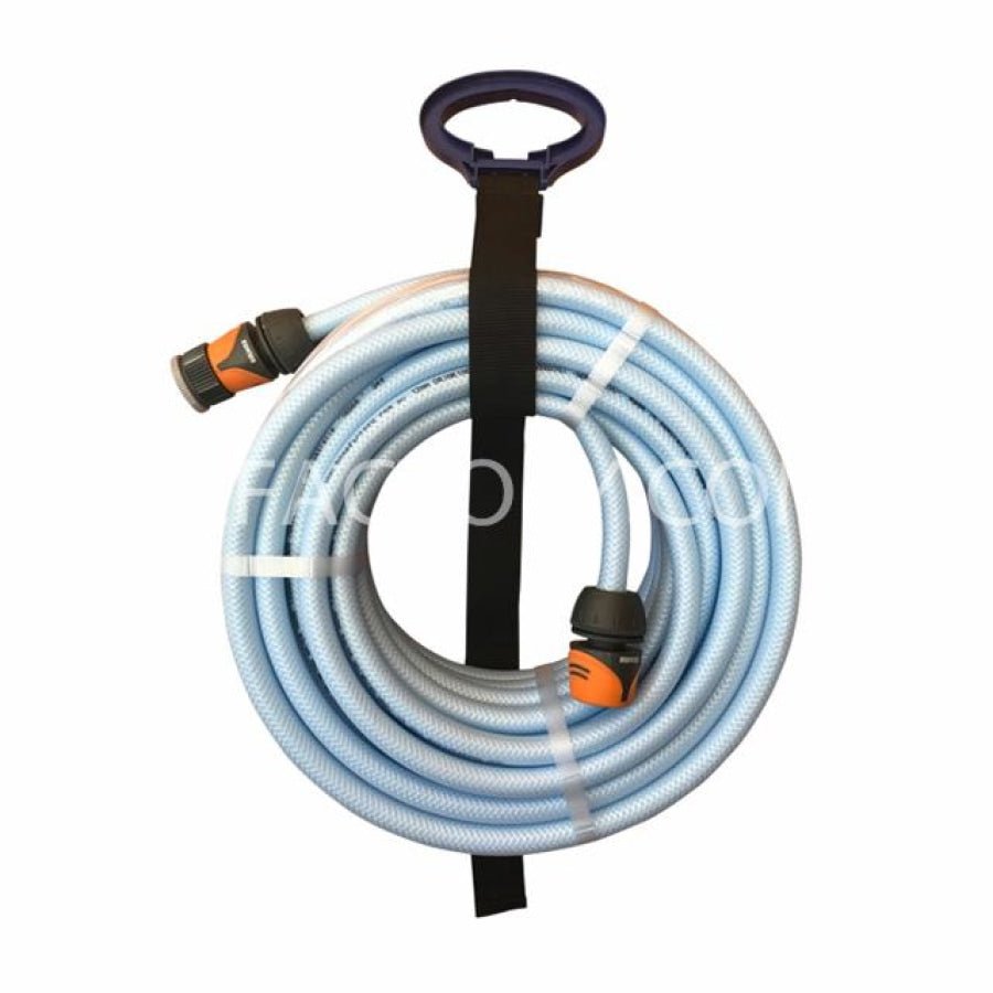 HOSE FACTORY Caravan Drinking Water Hose with Fittings & NETA Hose Holder 12mm - Hose Factory