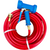 HOSE FACTORY High Temperature Hose with Crimped Brass Fittings & Dinga Gun 10mm