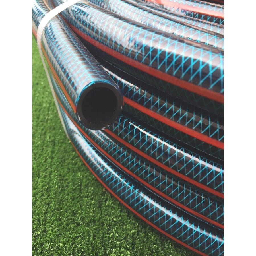 HOSE FACTORY OzFlex Garden Water Hose with set of Plastic Fittings 18mm - Hose Factory