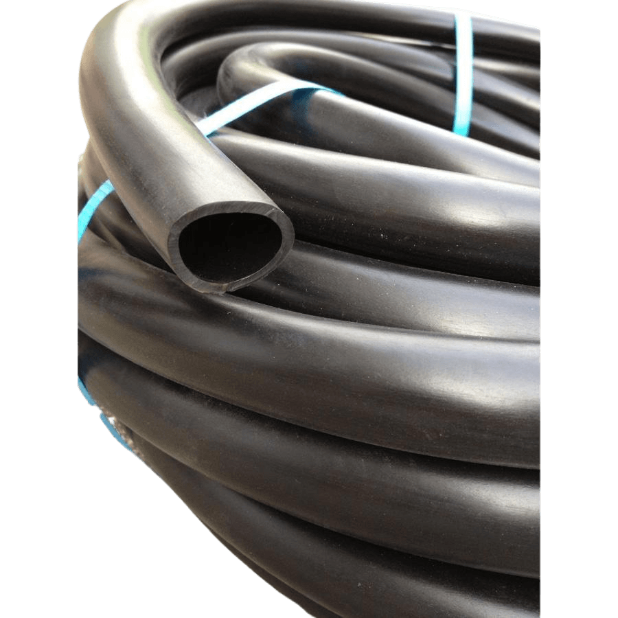 Flexible 25mm Rubber Grey Water Hose