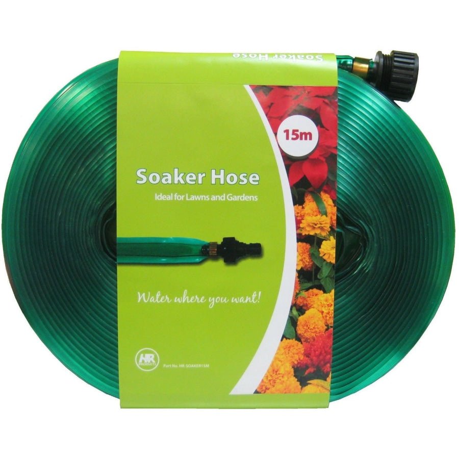 HR Soaker Hose with 12mm - 1/2" Fittings Made in Australia - Hose Factory