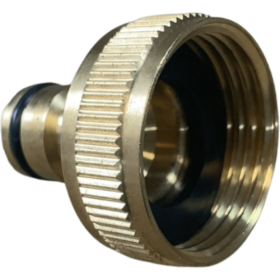 Zorro Brass Tap Adaptor 12Mm Hose Connection 1 Bsp Nut Fittings