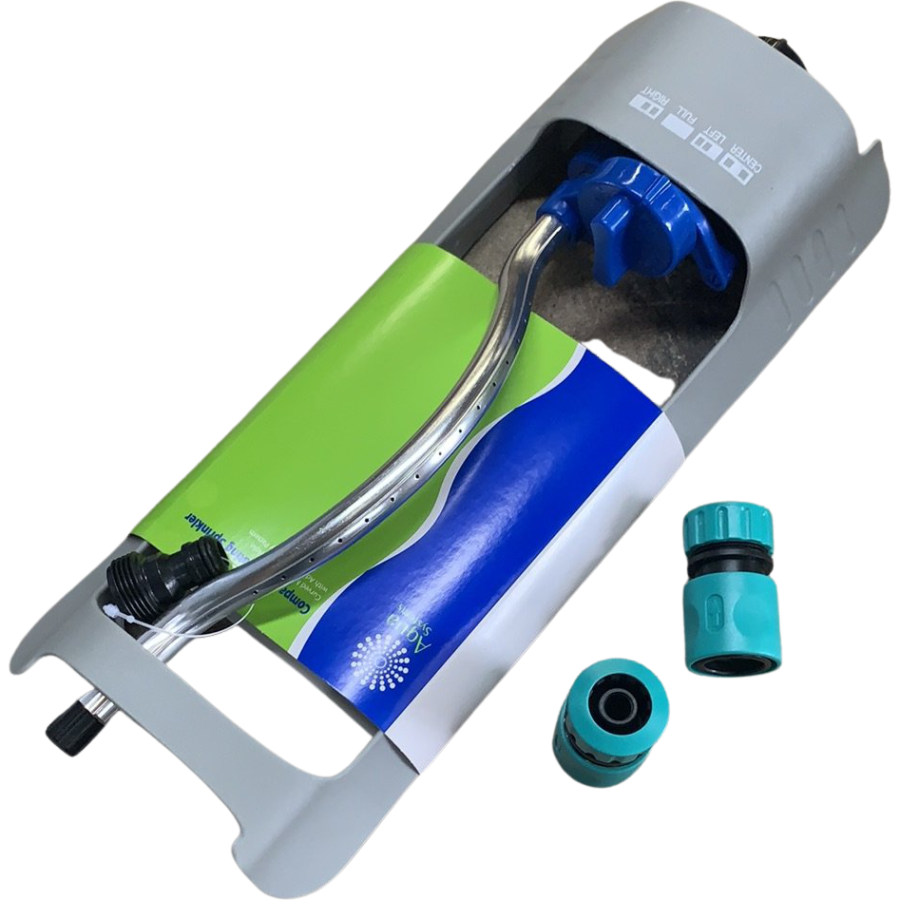 Oscillating Sprinkler With 2 X Free Fittings 12Mm Sprinklers