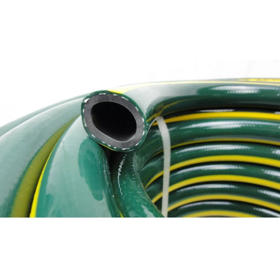 HOSE FACTORY Proline 19mm - 3/4" First-Class Garden Water Hose with ZORRO Brass connecters and Fire Nozzle