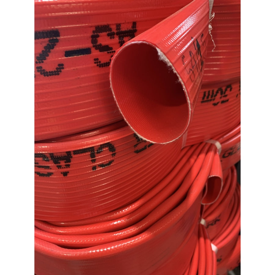 Rapier Heavy Duty Red Layflat Fire Hose 25Mm 20Mt Hoses