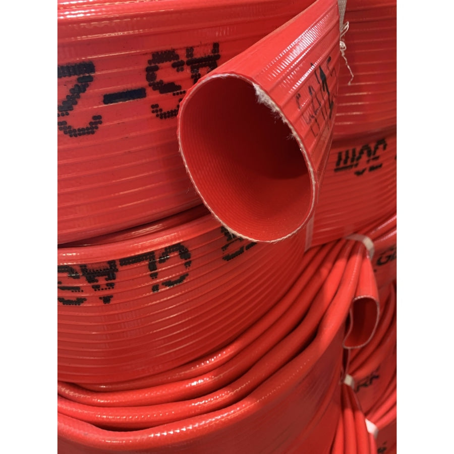 Rapier Heavy Duty Red Layflat Fire Hose 45Mm Hoses