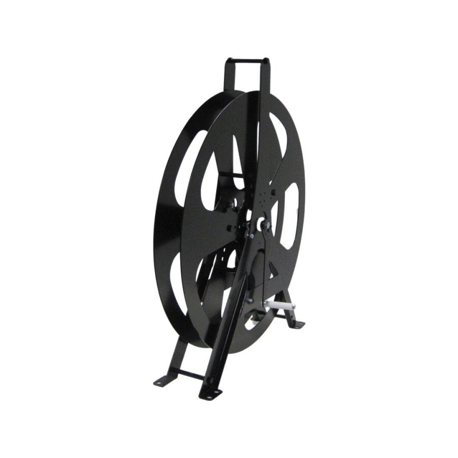 Layflat Hose Reel Powder Coated Steel Black 40mm - Hose Factory