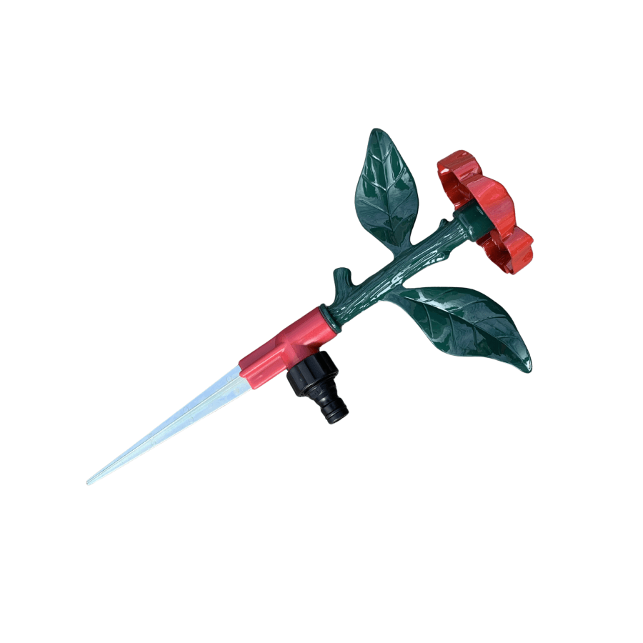 Metal Flower Garden Sprinkler on Spike 1/2" - Hose Factory
