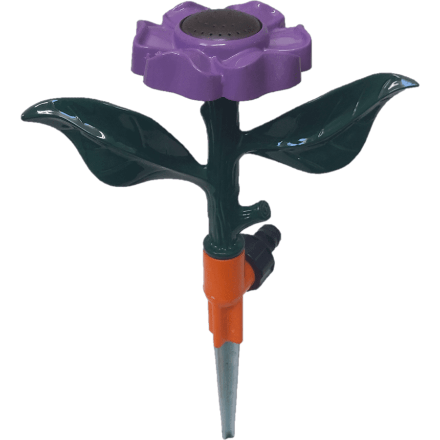 Metal Flower Garden Sprinkler on Spike 1/2" - Hose Factory