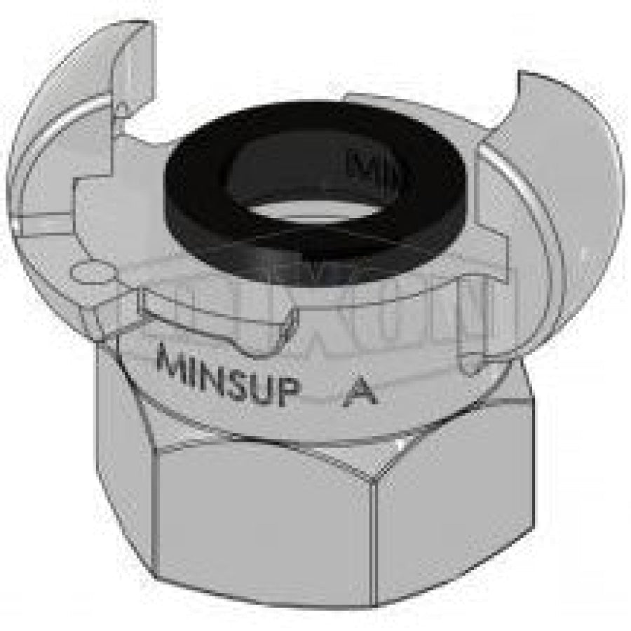 MINSUP Type A Bellow Seal Claw Coupling Female BSP - Hose Factory