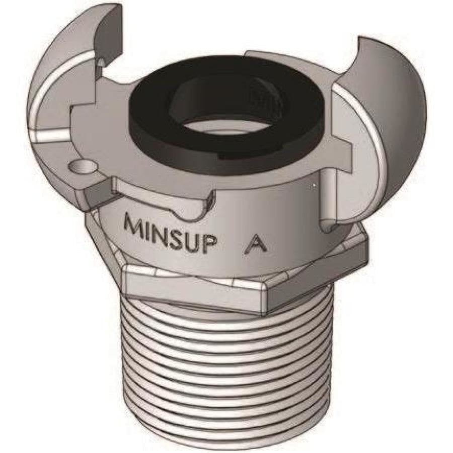 MINSUP Type A Bellow Seal Claw Coupling Male BSP - Hose Factory