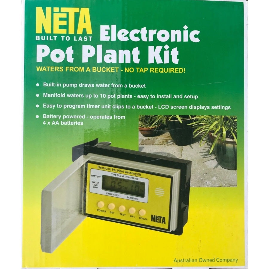 NETA Timer Controlller Electronic Pot Plant Kit RRP $59