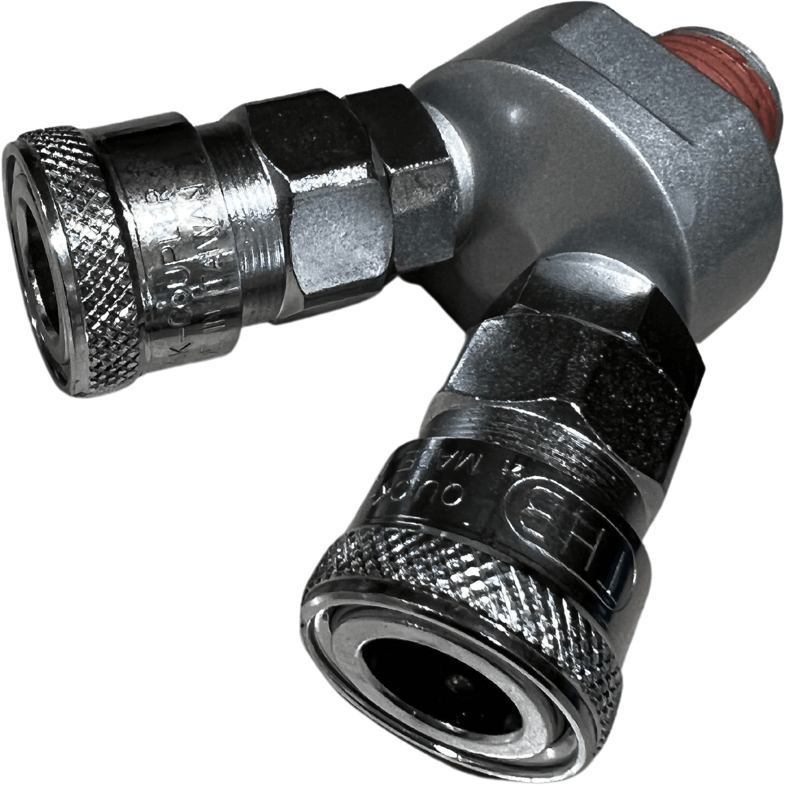 Nitto Style 2 Way Quick Connect Splitter 1/2" Male 1/4" Female - Hose Factory