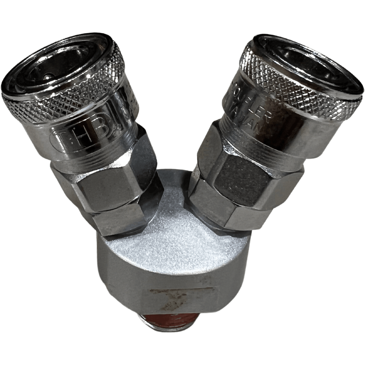 Nitto Style 2 Way Quick Connect Splitter 1/2" Male 1/4" Female - Hose Factory