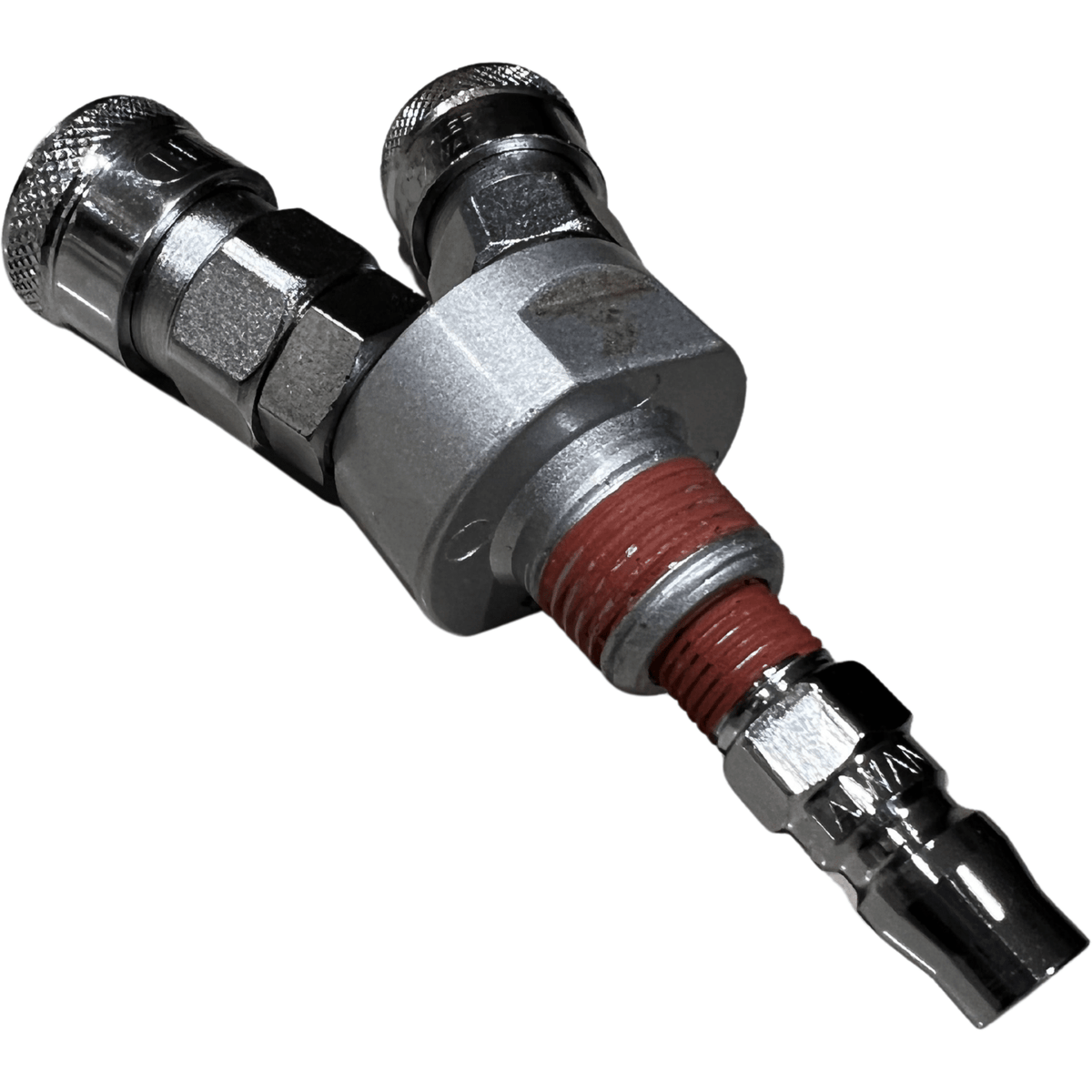 Nitto Style 2 Way Quick Connect Splitter 1/2" Male 1/4" Female - Hose Factory