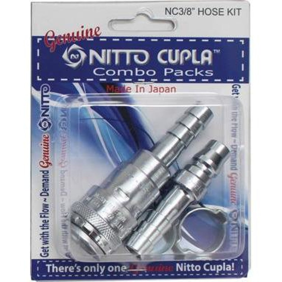 Nitto Genuine One Touch Cupla Combo Pack 3/8 Fittings