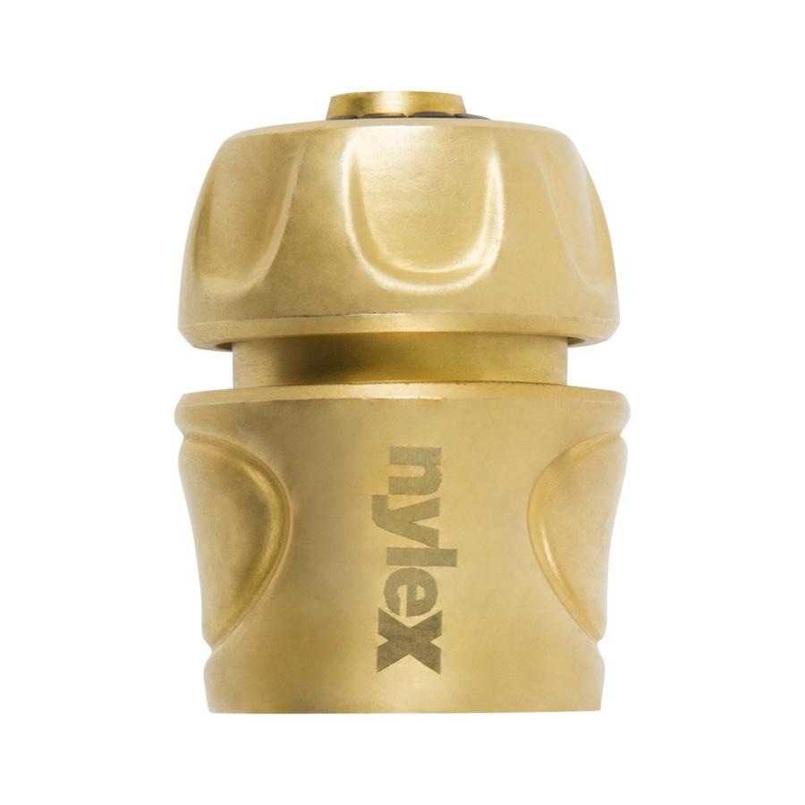 Nylex Brass Hose End Female Snap On Fitting Connector 1/2 (Qty 2) Home & Garden:yard Garden Outdoor