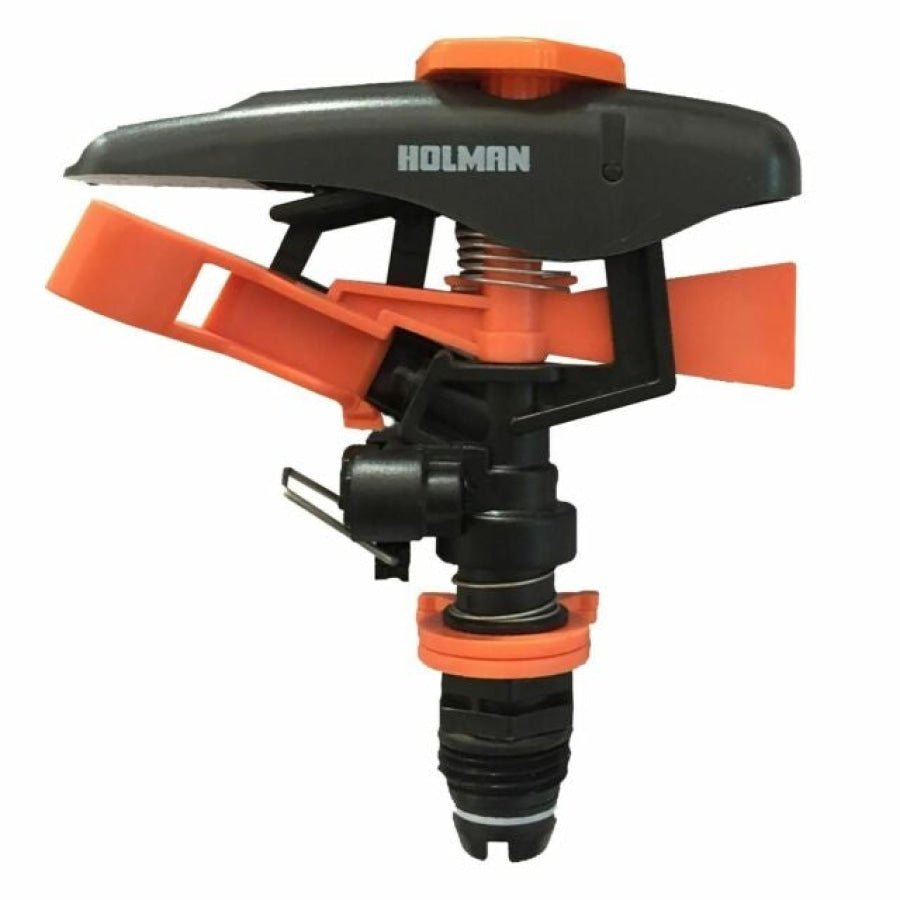 Plastic Impact Sprinkler on 2 Step Spike 12mm Clearance Sale - Hose Factory