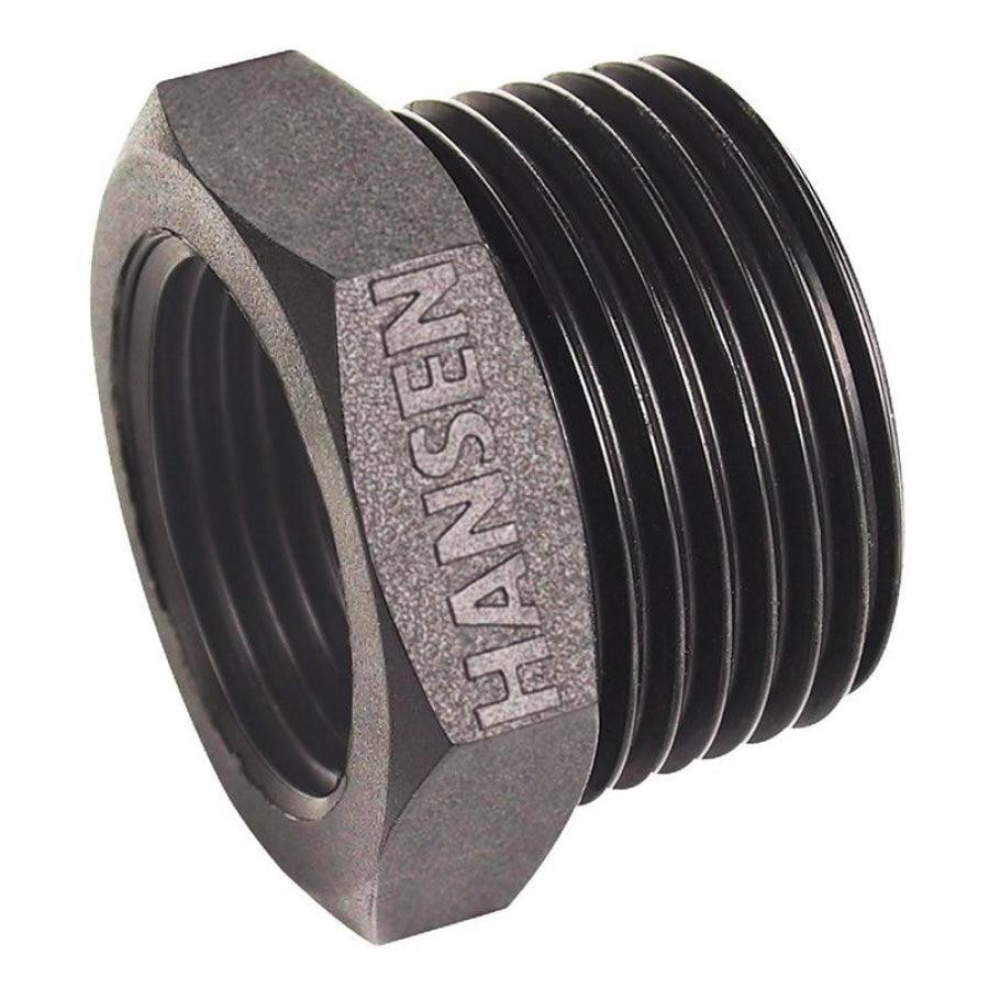 Hansen Reducing Nylon Bush Fitting Bsp Thread 25Mm M.i X 20Mm F.i Poly Fittings