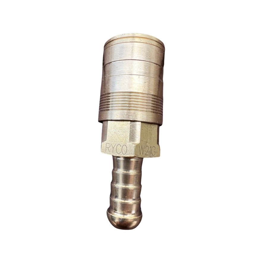 RYCO Genuine 200 Series Coupling with Hose Barb - Air Fitting - Hose Factory