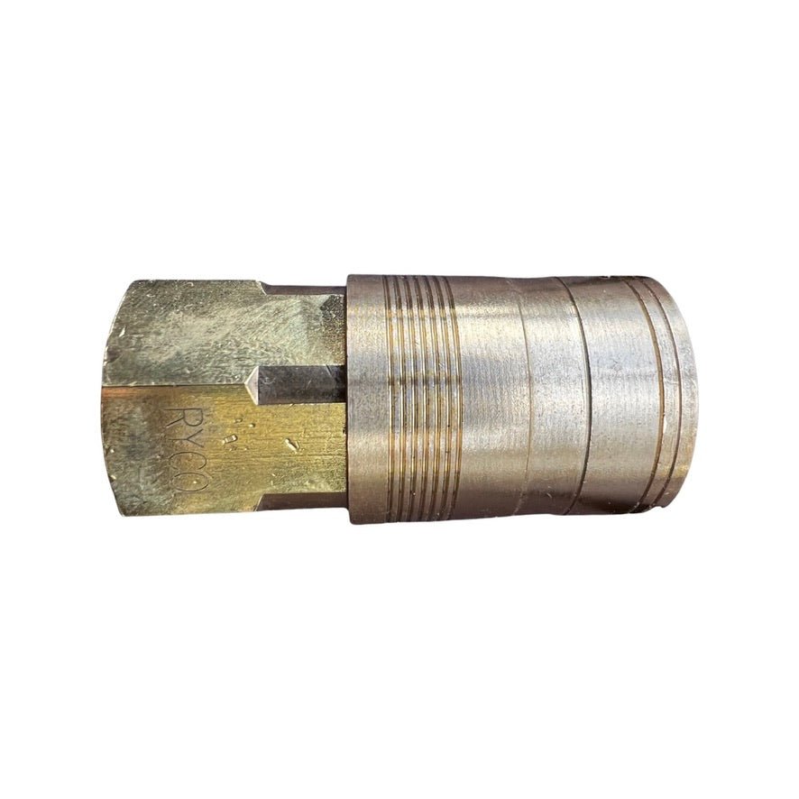 RYCO Genuine Brass 200 Series Female Coupling - Air Fitting - Hose Factory