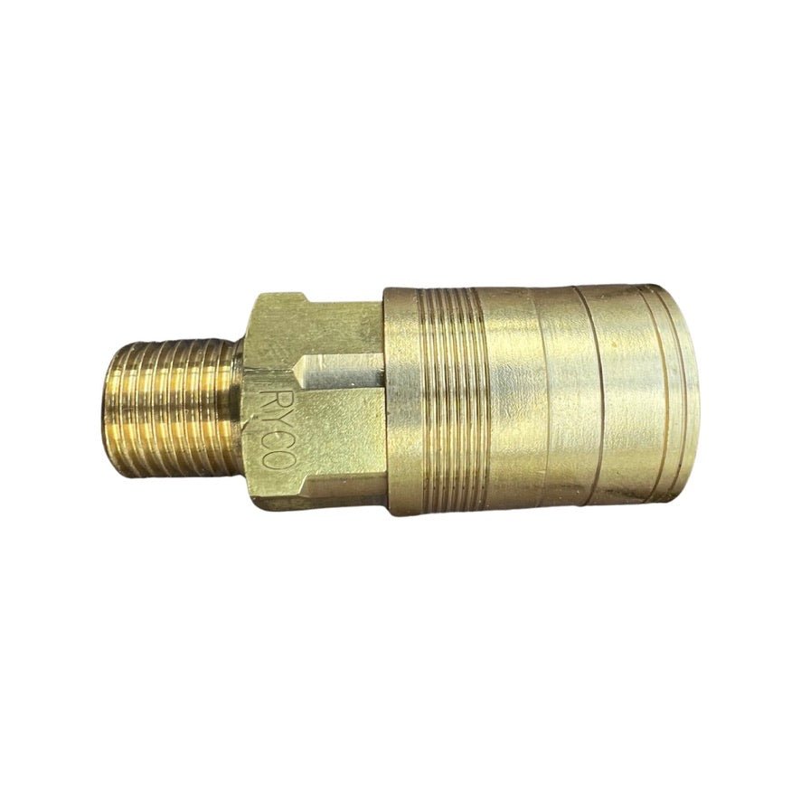RYCO Genuine Brass 200 Series Male Coupling - Air Fitting - Hose Factory
