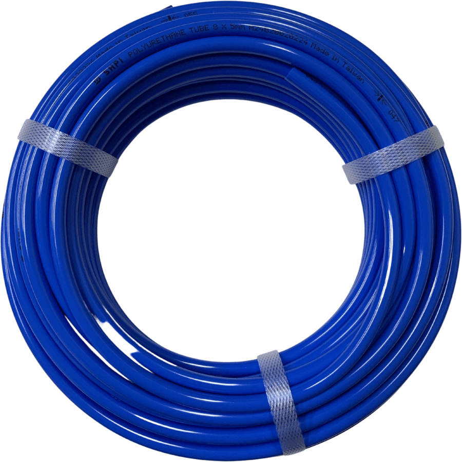 SHPI Flexible Polyurethane Tubing 5MM I.D. x 8MM O.D - Hose Factory