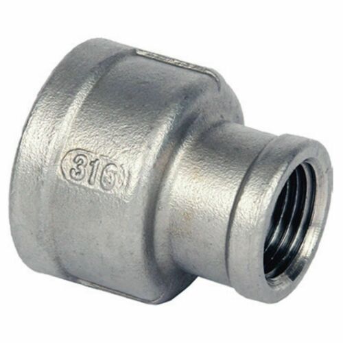 Stainless Steel 316 Reducing Socket BSP Thread - Hose Factory