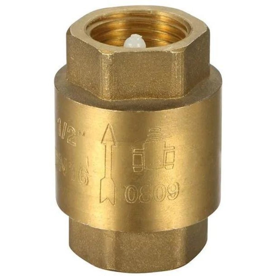 SPRING CHECK VALVE Brass General Purpose - Non Return Valve - Hose Factory