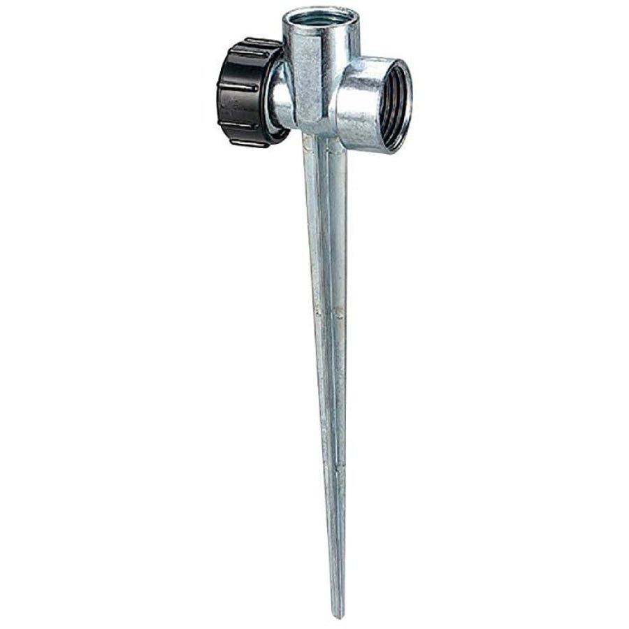 Sprinkler Flow - Thru Spike Base 1/2" / 12mm - Hose Factory