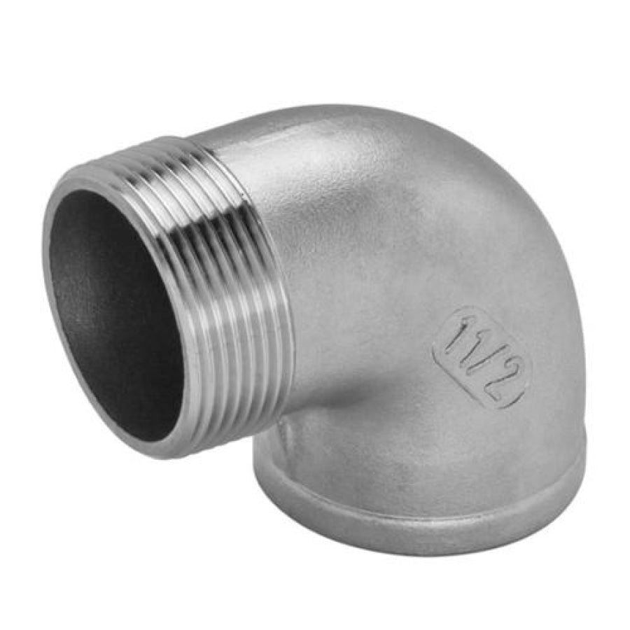 Stainless Steel 316 Elbow 90' M x F BSP - Hose Factory