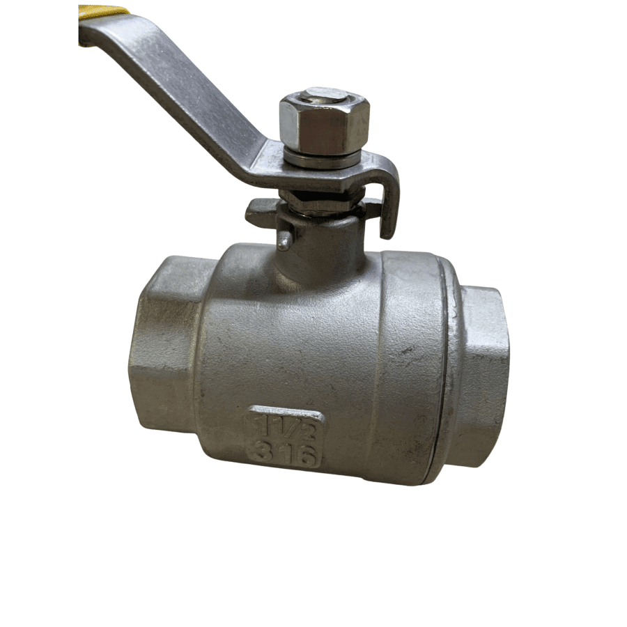 Stainless Steel Ball Valve 2 Piece Full Bore Clearance Stock - Hose Factory