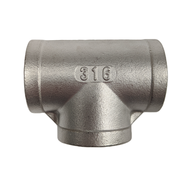 150lb Raccordi Per Tubi In Acciaio Inossidabile A Tee Filettati - Foto 10