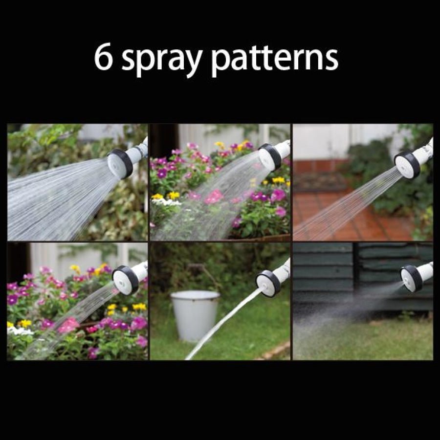 TAKAGI 6 Pattern Premium Garden Hose Nozzle WINNER OF PRODUCT DESIGN AWARD 2014 - Hose Factory