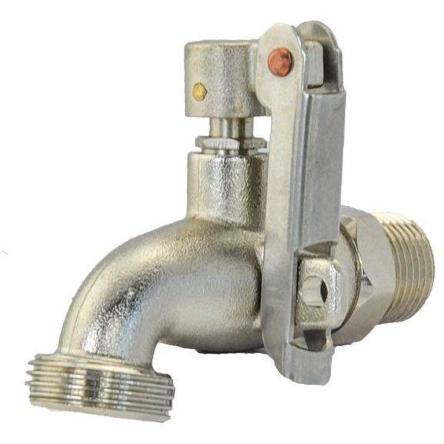 Bib Cock General Purpose Side Locking Tap 15Mm Inlet - 20Mm Outlet Fittings