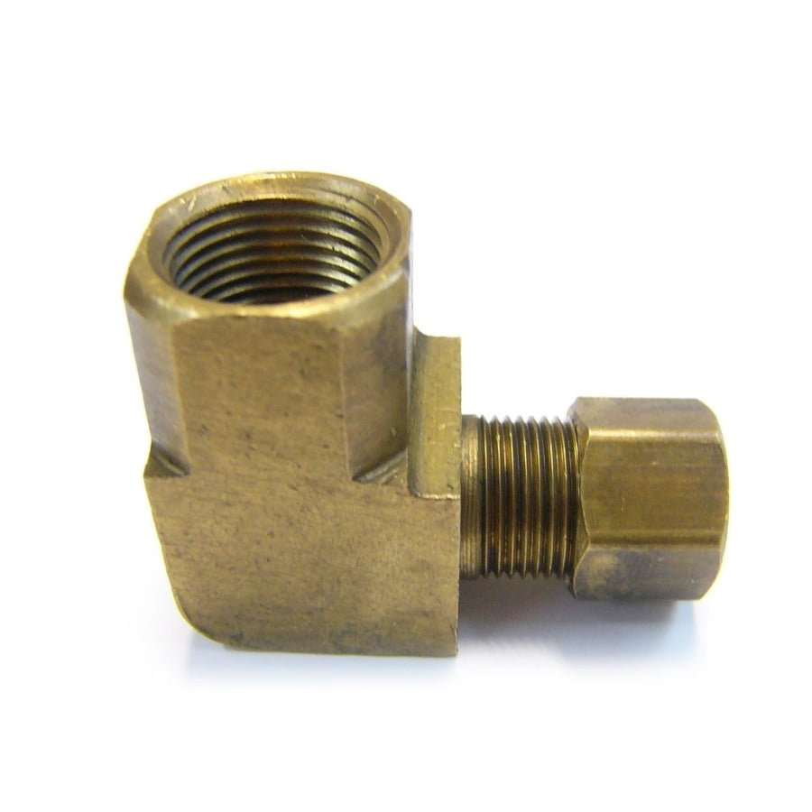 Union Female Elbow Brass Compression &amp; Tube Fitting - Hose Factory