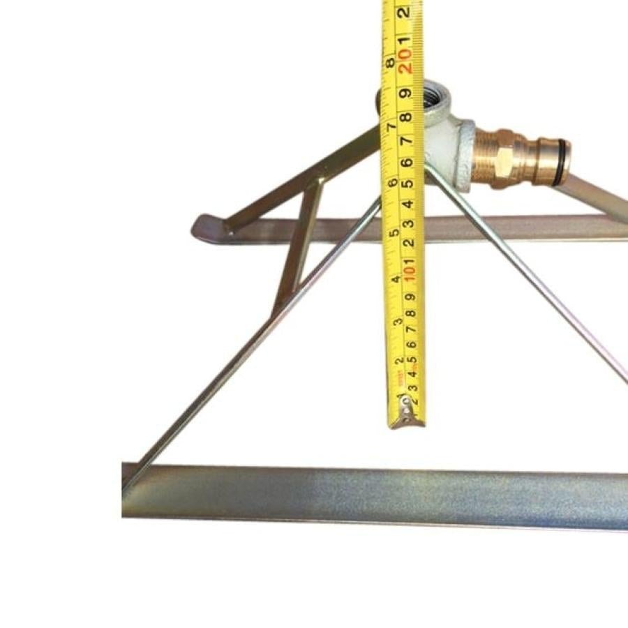 ZORRO Brass Maxi-Flow Adjustable Sprinkler Heavy Duty Steel Skid 18mm - Hose Factory