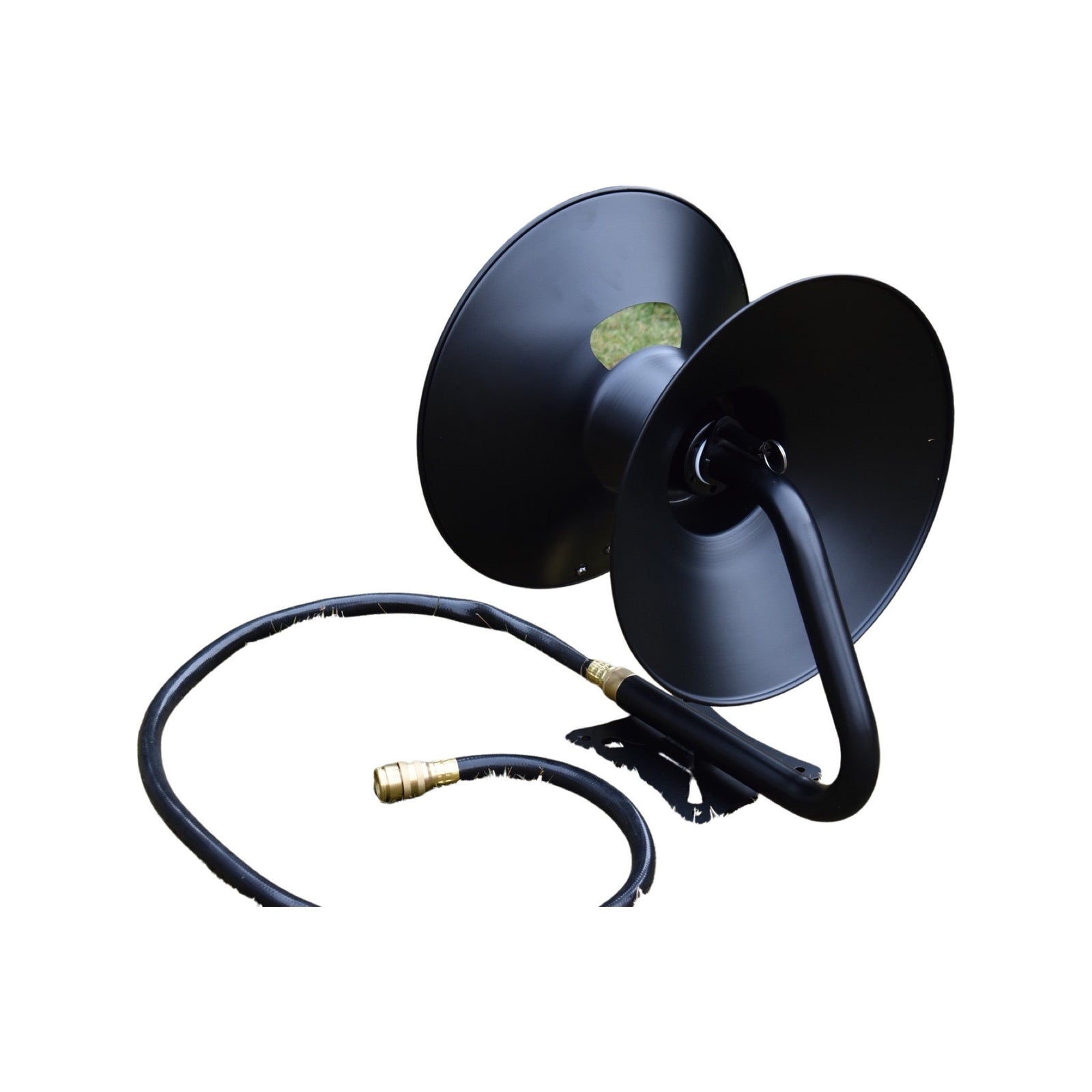 ZORRO Disc Mountable Hose Reel with Bluline Estate Washdown Hose - Hose Factory