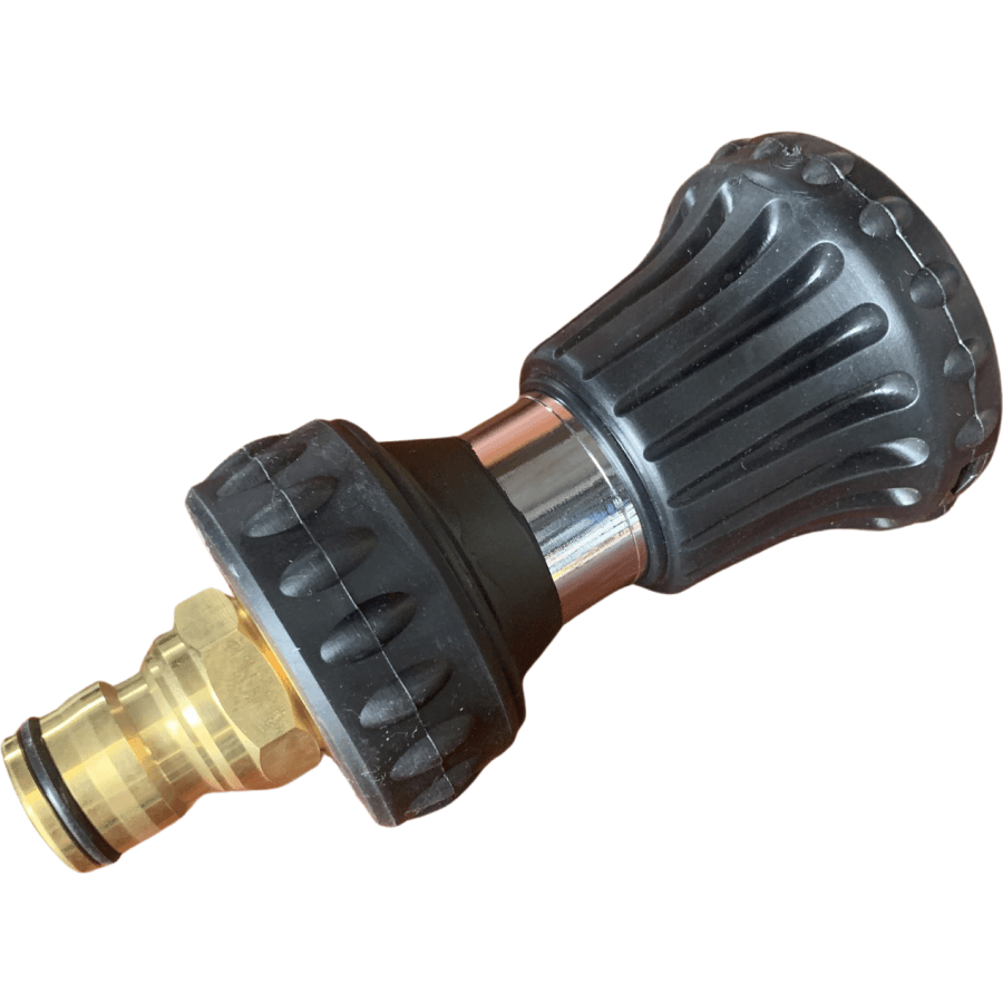ZORRO Fire Nozzle Spray with Brass Director and SS Clamp (Available in Various Sizes) - Hose Factory