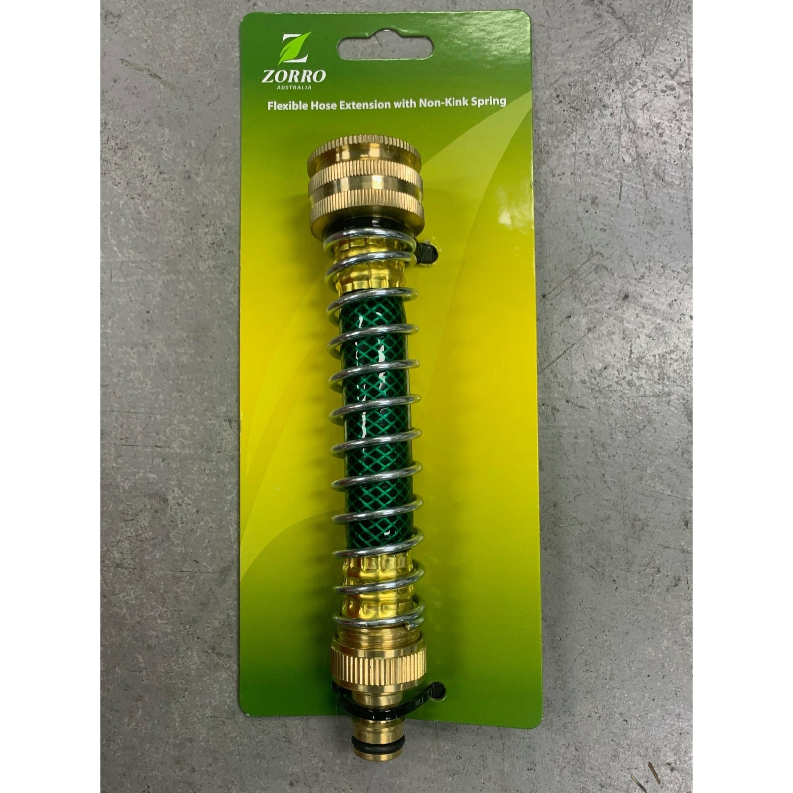 ZORRO Flexible Extension Brass Hose & Tap Adaptor 12 x 20/25mm BSP - Hose Factory