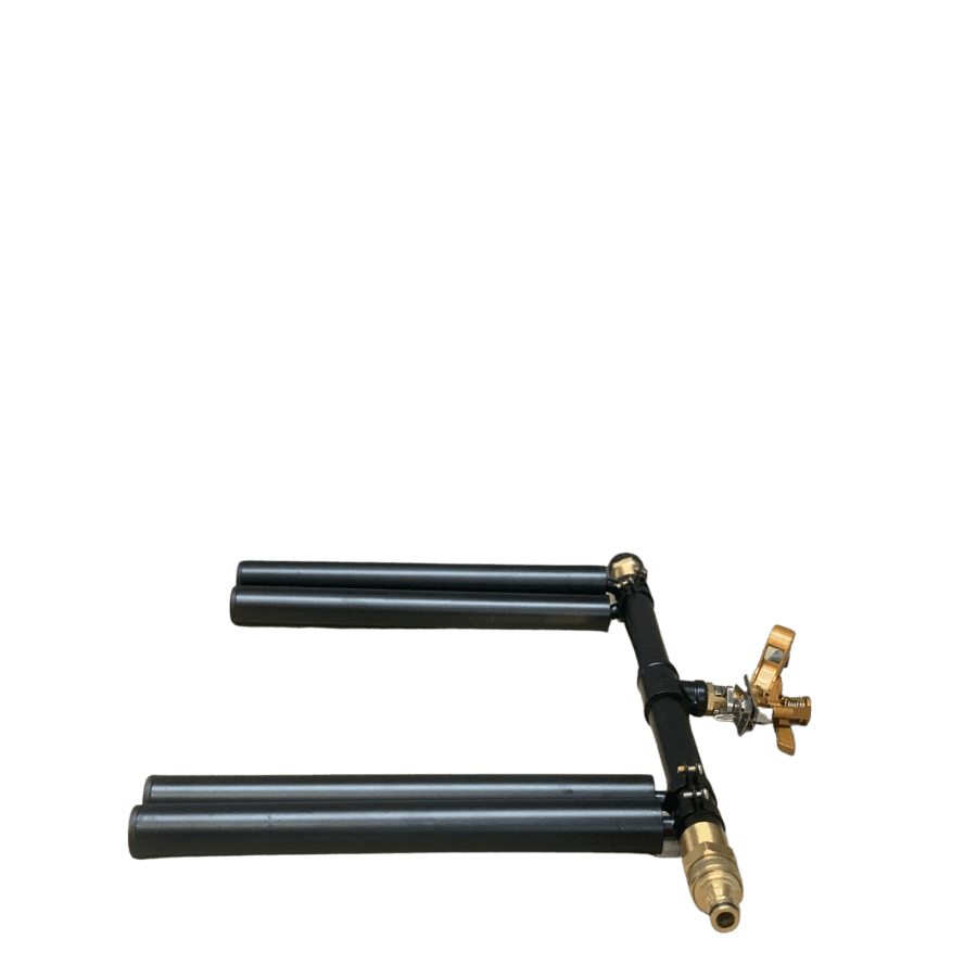 ZORRO Heavy Duty Adjustable Roof Mounted Impact Sprinkler Bush Fire Protection Easy Installation - Hose Factory