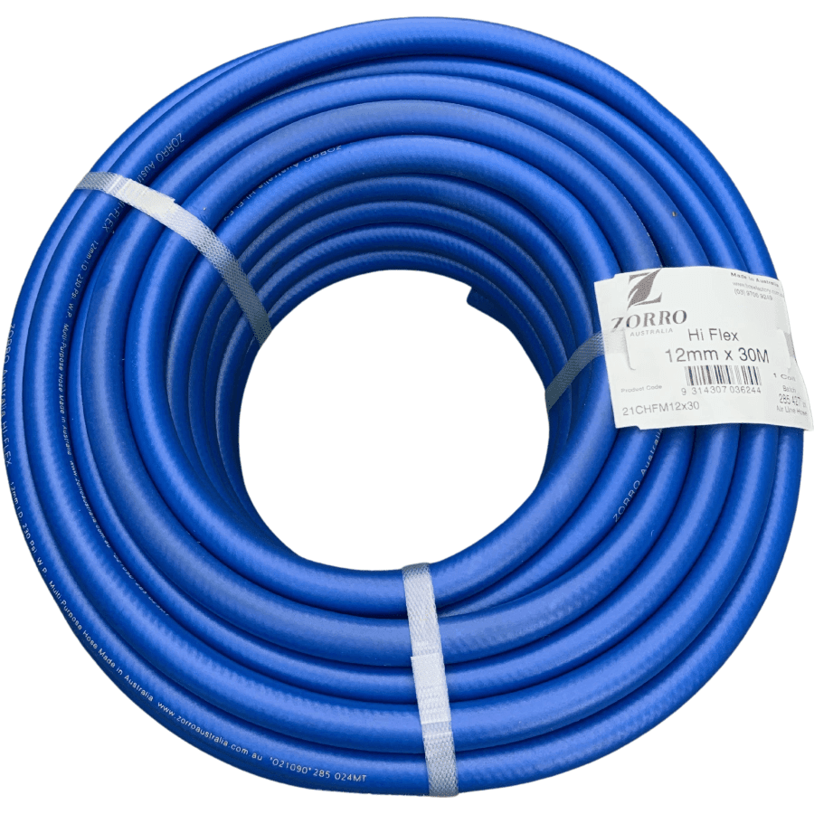 ZORRO Hi-Flex Extreamly Flexible Garden Hose with 4 Piece Brass Fittings - Hose Factory