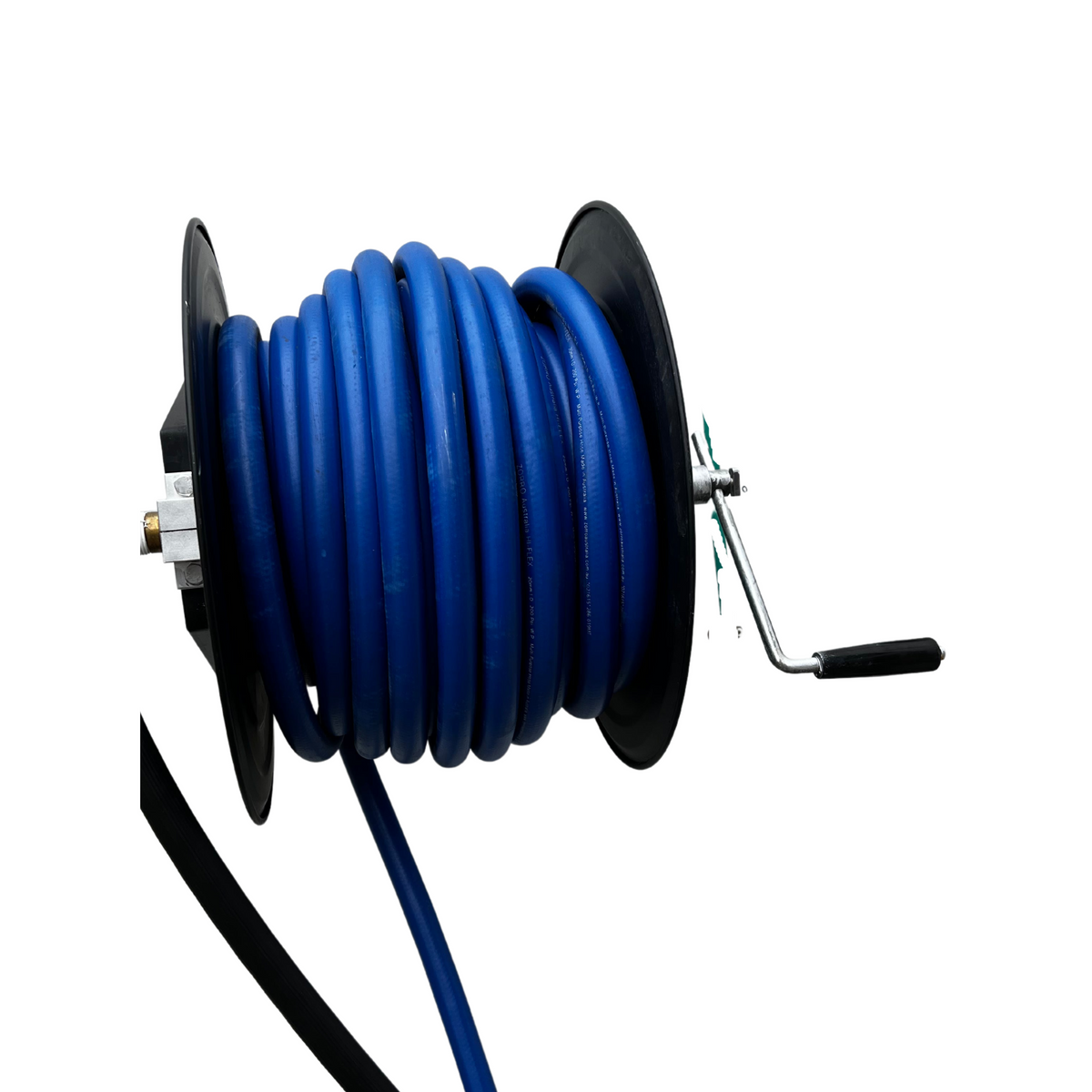 ZORRO HiFlex Hose & Mountable Reel Bundle Brass Fittings & Nozzle